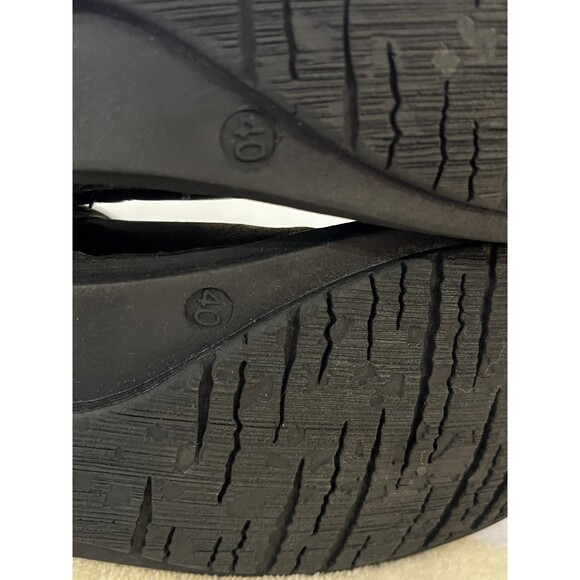 Miz Mooz Womens Pyper Boots Size 40 9.5 Black Leather Bootie Flat Cap Toe Boot - Picture 10 of 12